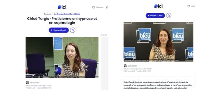 Intervention radio sur France Bleu / ICI concernant l'hypnose et la sophrologie