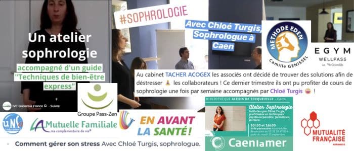 Ateliers bien-être pour entreprise (sophrologie, gestion du stress, micro-sieste…)