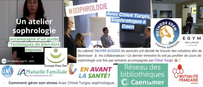 Ateliers bien-être pour entreprise (sophrologie, gestion du stress, micro-sieste...)
